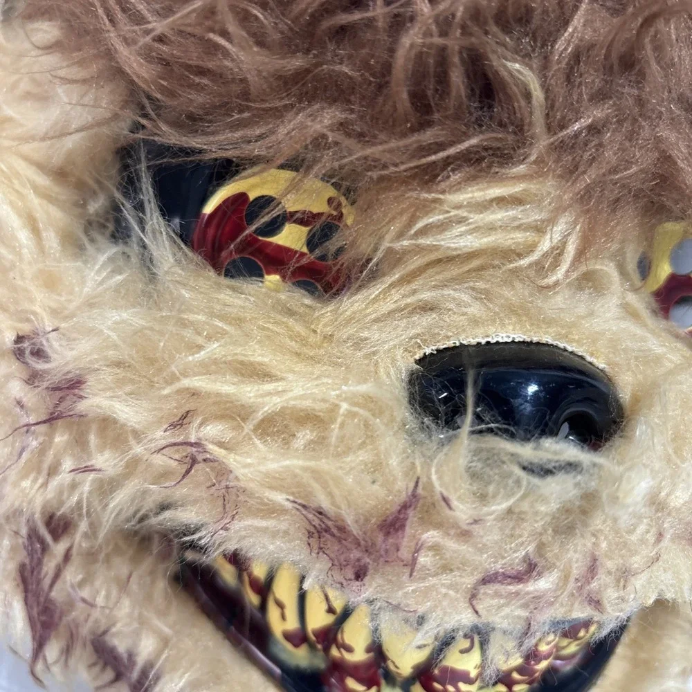 VTG Five‎ Nights At Freddy's Scary Teddy Bear Furry Face Mask Halloween Costume